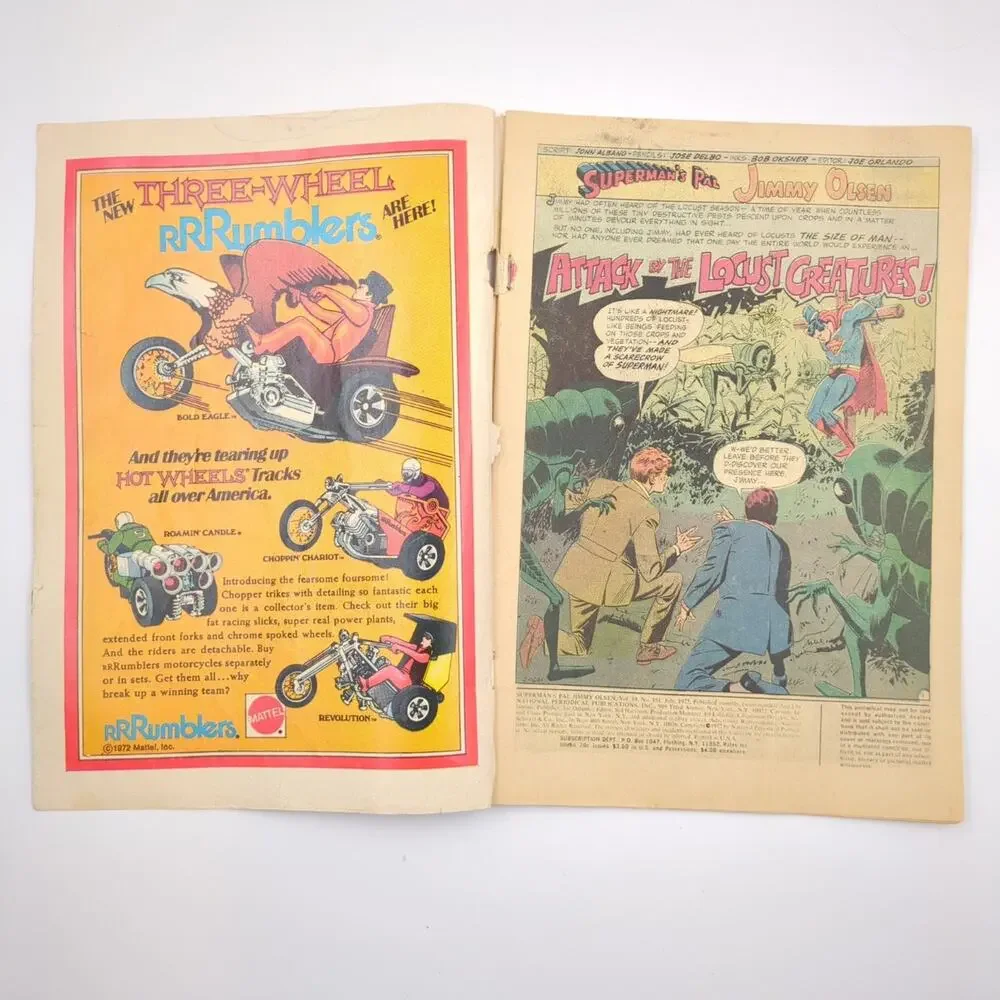 Superman's Pal Jimmy Olsen Lot 2 Issues #101 #151 DC Comics Silver Bronze Low